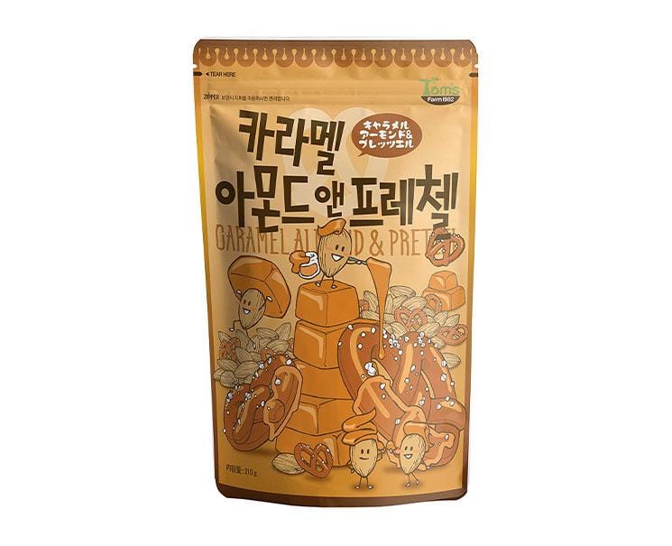 Korean Caramelized Almonds & Pretzels Candy and Snacks Sugoi Mart