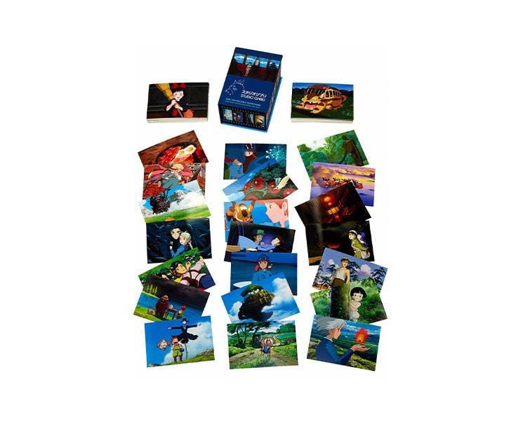 Ghibli Set of 100 Postcards Anime & Brands Sugoi Mart