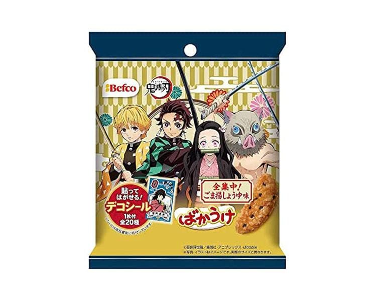 Demon Slayer Fried Sesame Rice Cracker Candy and Snacks Sugoi Mart