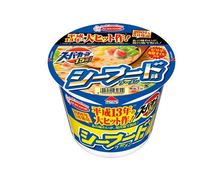 Acecook Super Cup 1.5X Seafood Cup Noodle 1.5X Size Food and Drink Sugoi Mart