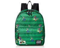 Super Mario x Title Role Children Backpack (Green) Anime & Brands Sugoi Mart