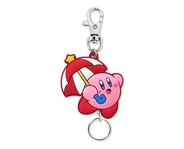Umbrella Kirby Rubber Key Holder Anime & Brands Sugoi Mart