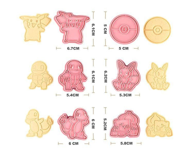 Pokemon Cookie Mold Home Sugoi Mart