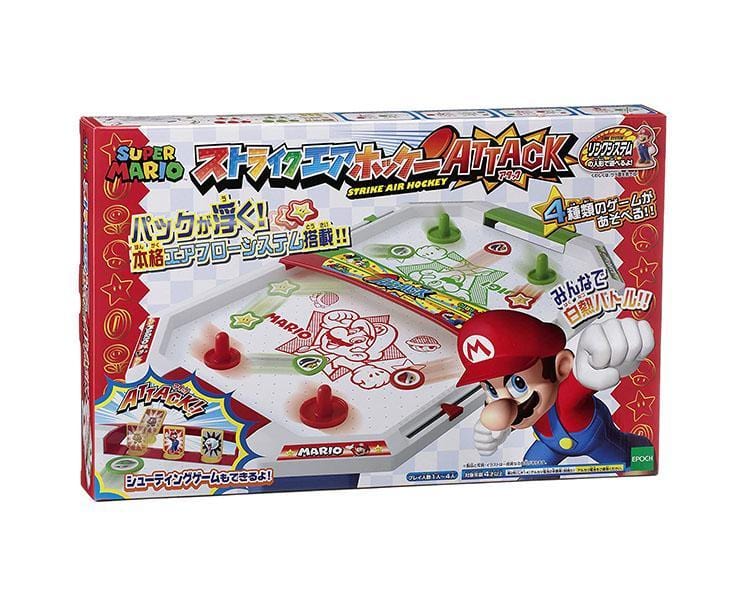 Super Mario Air Hockey Toys and Games Sugoi Mart