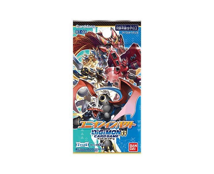 Digimon Cards Booster Pack: Union Impact Toys and Games Sugoi Mart