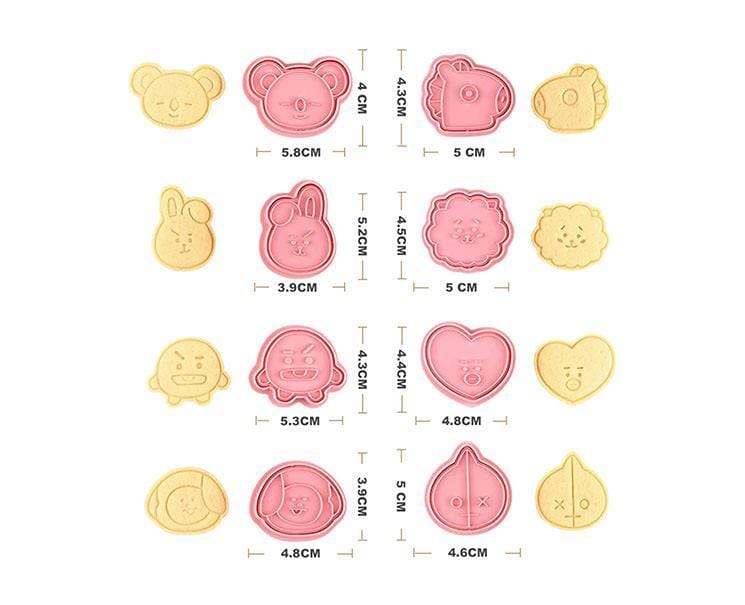 BT21 Cookie Mold Home Sugoi Mart