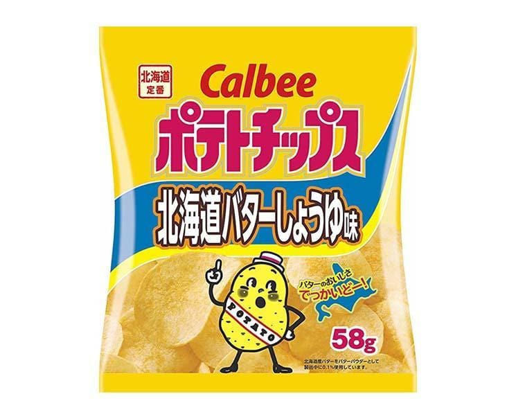 Calbee Potato Chips: Hokkaido Butter Shoyu Candy and Snacks Sugoi Mart