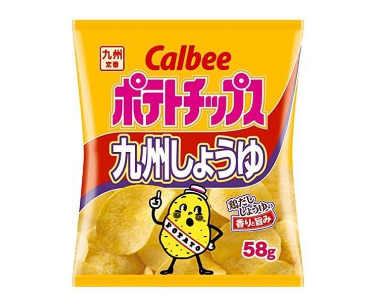 Calbee Potato Chips: Kyushu Soy Sauce Candy and Snacks Sugoi Mart