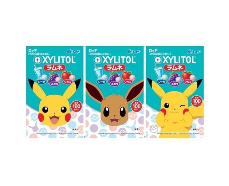 Pokemon Xylitol Triple Ramune Candy Candy and Snacks Sugoi Mart