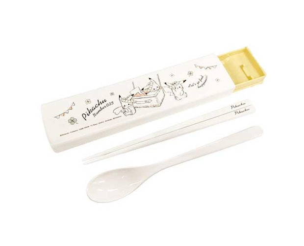 Pikachu Number 025 Utensil Set Home Sugoi Mart