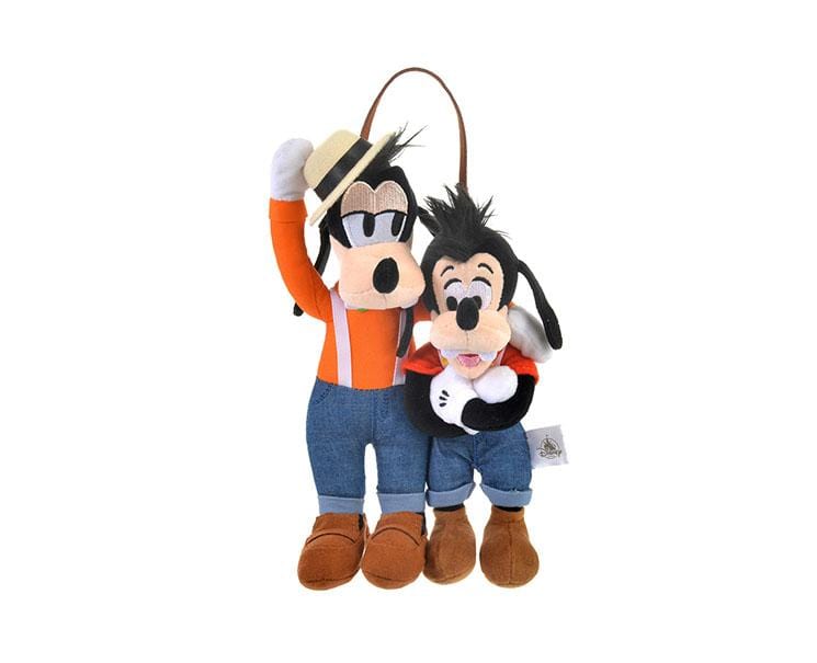 Disney Goofy and Max Keychain Plushie Anime & Brands Sugoi Mart
