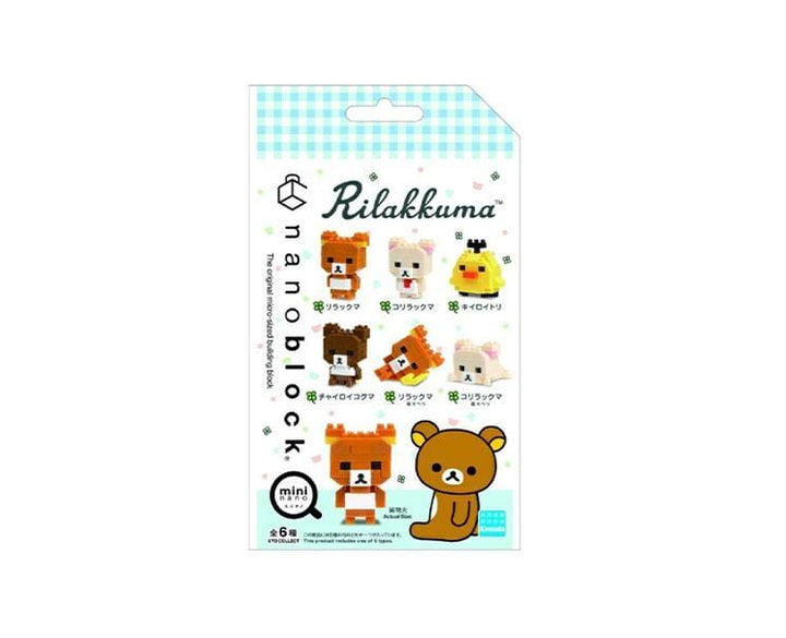 Rilakkuma Blind Nanoblocks Toys and Games Sugoi Mart thumbnail 1