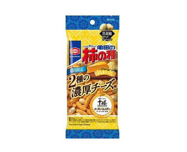 Kaki no Tane Double Cheese Flavor Candy and Snacks Sugoi Mart