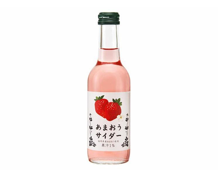 Japan Amaou Strawberry Cider Food and Drink Sugoi Mart