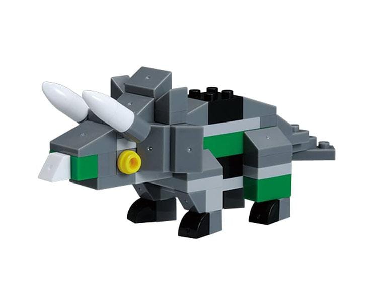 Dinosaur Nanoblock: Triceratops Toys and Games Sugoi Mart