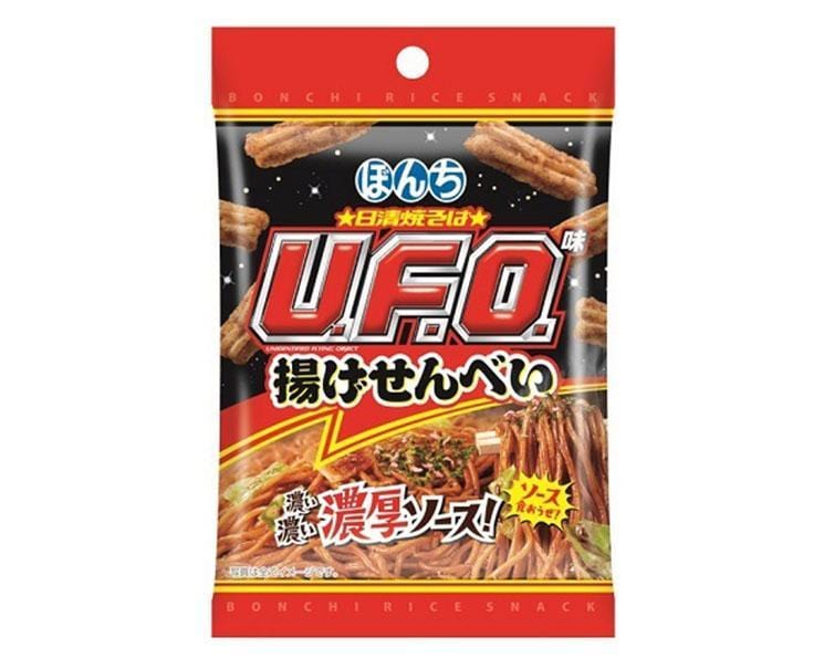UFO Thick Yakisoba Sauce Rice Crackers Candy and Snacks Sugoi Mart