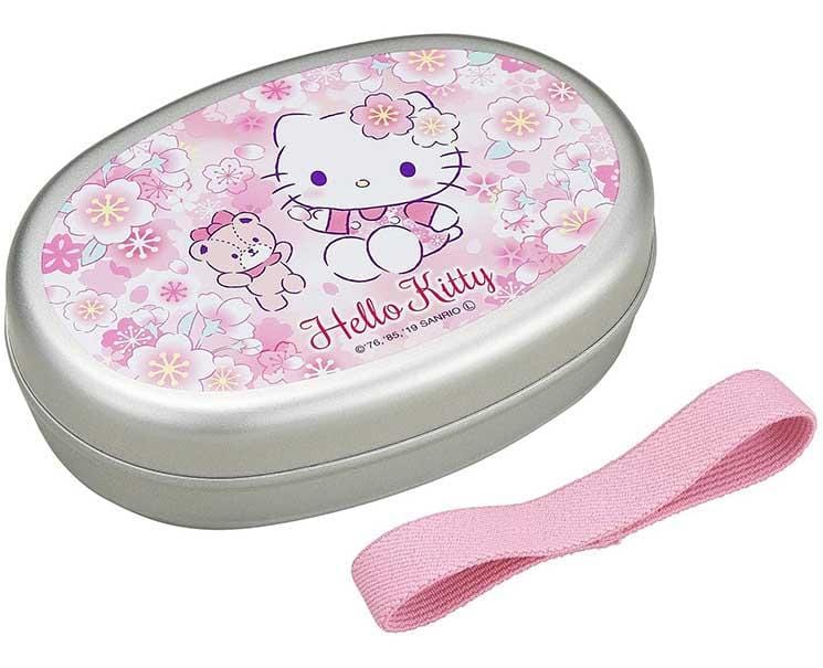 Sakura Hello Kitty Oval Bento Box Home Sugoi Mart