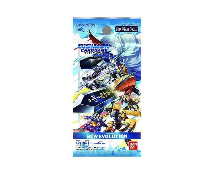 Digimon Cards Booster Box: New Evolution Toys and Games Sugoi Mart