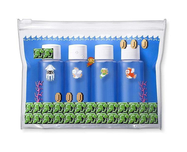 Super Mario Zipper Bag & Bottle Set Home, Hype Sugoi Mart   