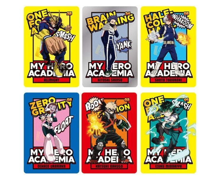 My Hero Academia Metal Cards Box Toys and Games Sugoi Mart