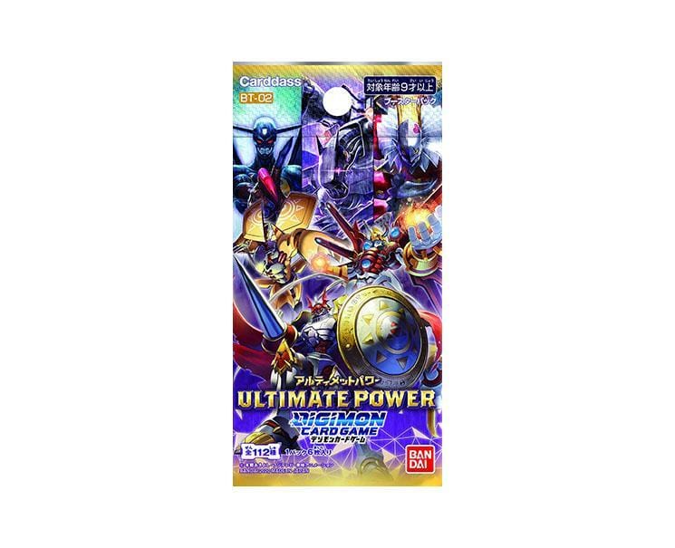 Digimon Cards Booster Pack: Ultimate Power Toys and Games Sugoi Mart