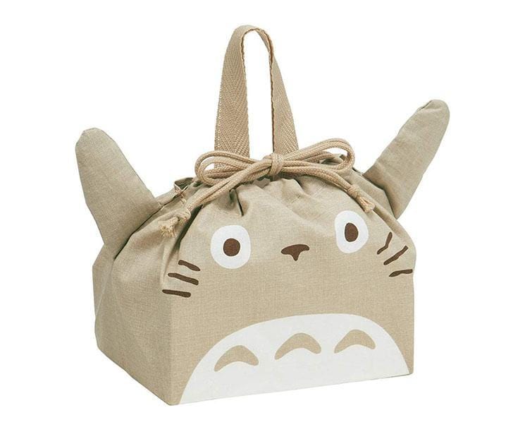 Totoro Head Drawstring Bento Bag Home, Hype Sugoi Mart   