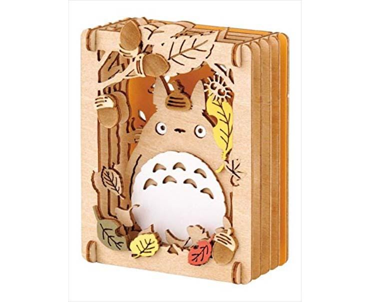 My Neighbor Totoro Wood Style Paper Theater (Leaves) Anime & Brands Sugoi Mart