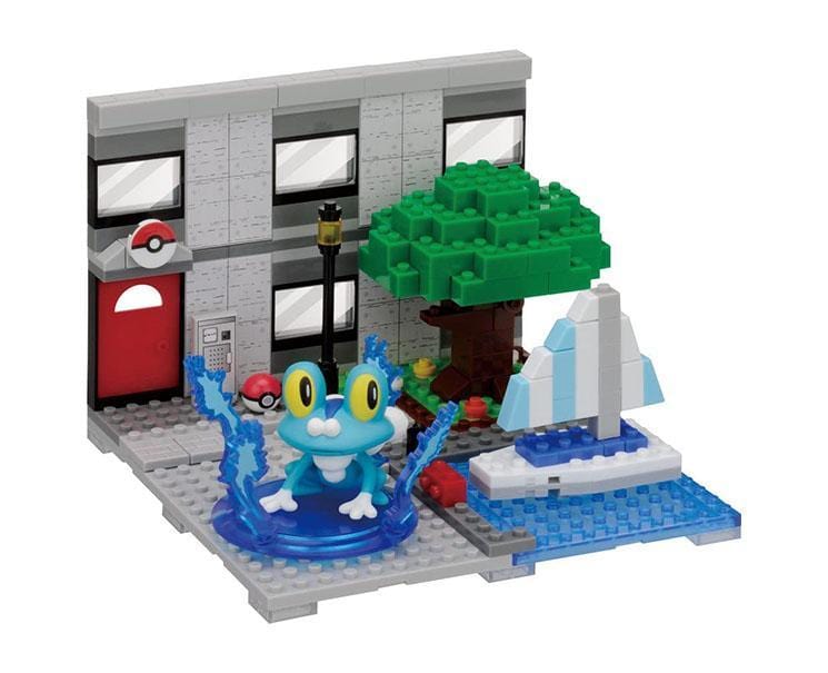 Pokemon Nanoblock: Froakie's Yacht Harbor Toys and Games Sugoi Mart