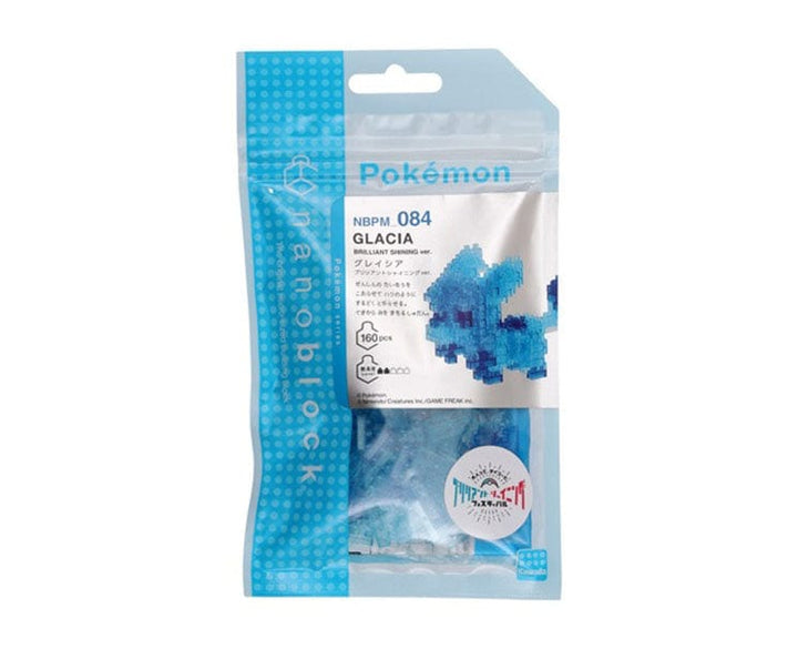 Pokemon Brilliant Shining Nanoblock: Glaceon Anime & Brands Sugoi Mart