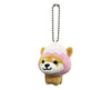 Travel Shiba Inu Plush Key Holder: Pink Mount Fuji Anime & Brands Sugoi Mart