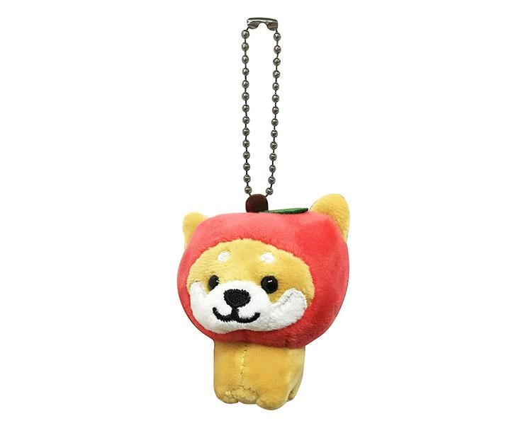 Travel Shiba Inu Plush Key Holder: Apple Anime & Brands Sugoi Mart