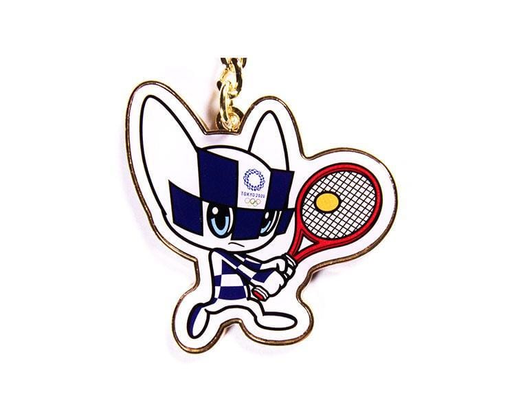 Tokyo 2020 Keychain: Miraitowa Tennis Anime & Brands Sugoi Mart