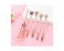 Demon Slayer: Make Up Brush Set (Pink) Beauty &amp; Care Sugoi Mart thumbnail 4
