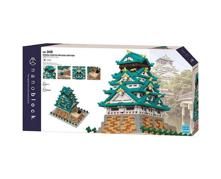 Osaka Castle Deluxe Edition Nanoblock Toys and Games Sugoi Mart thumbnail 1