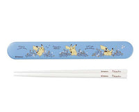 Pikachu Blue Flower Chopsticks With Case Home Sugoi Mart