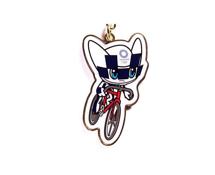 Tokyo 2020 Keychain: Miraitowa Cycling Anime & Brands Sugoi Mart