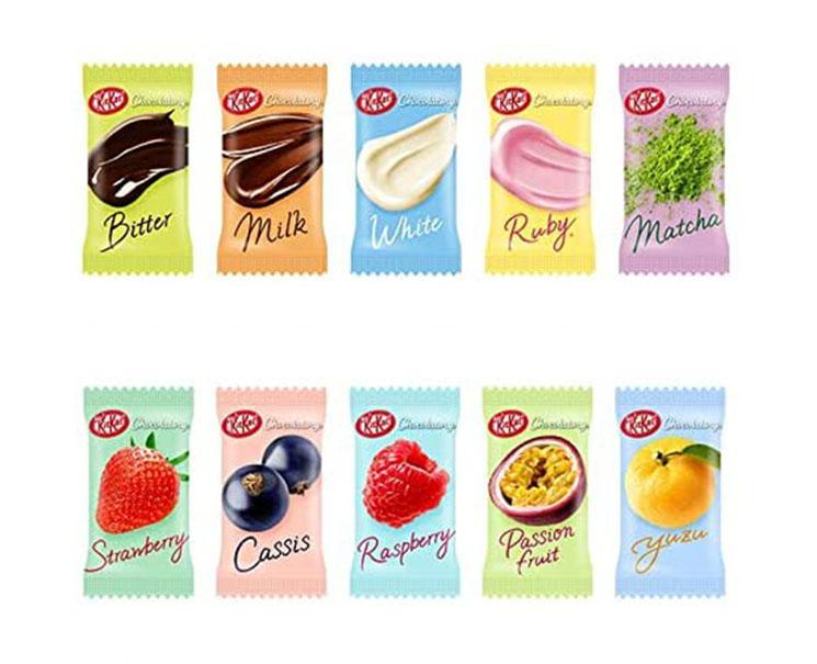 Kit Kat Chocolatory Mini Assortment Candy and Snacks, Hype Sugoi Mart   