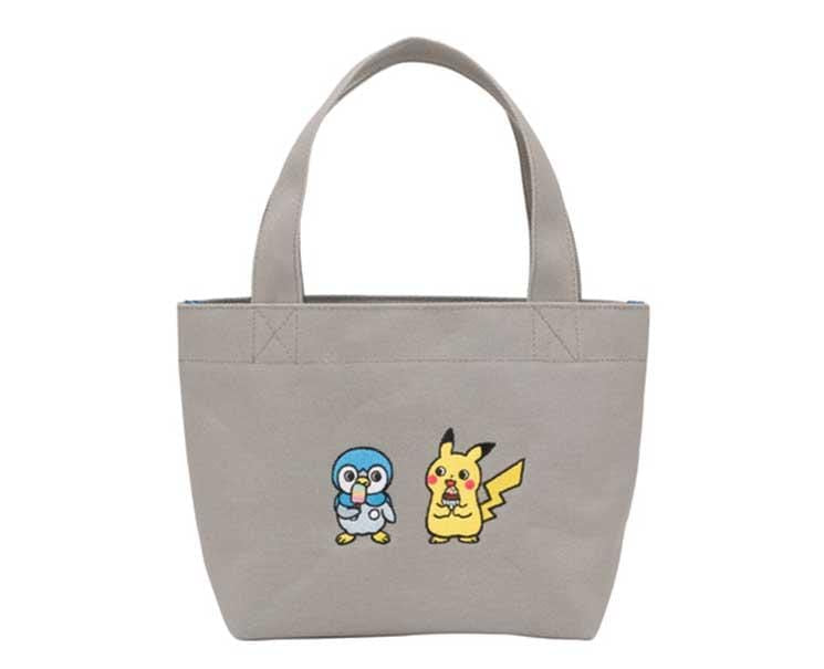 Candy Delivery Pikachu and Piplup Tote Bag (S) Home Sugoi Mart