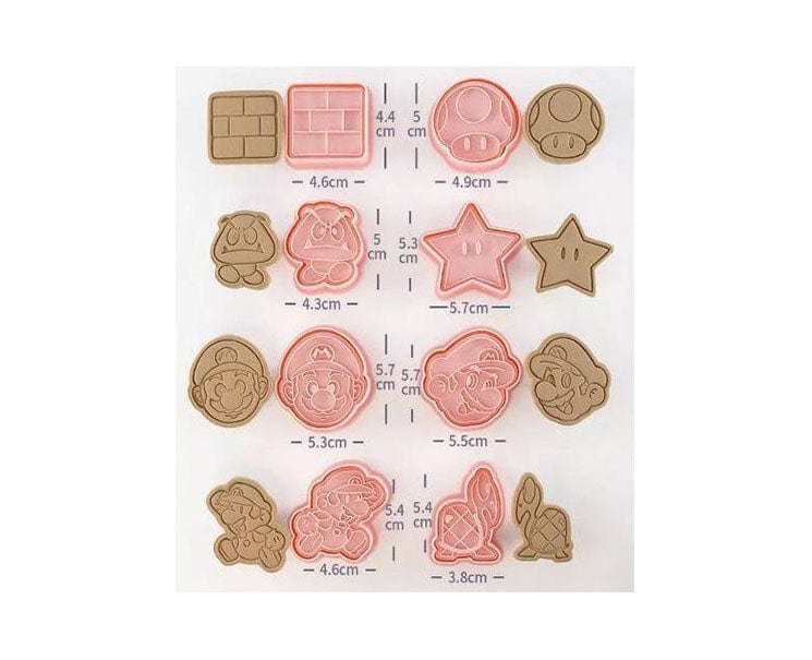 Super Mario Cookie Cutter Set Home Sugoi Mart