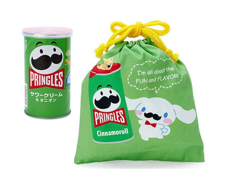 Pringles x Sanrio Cinnamoroll Drawstring Pouch Anime & Brands Sugoi Mart