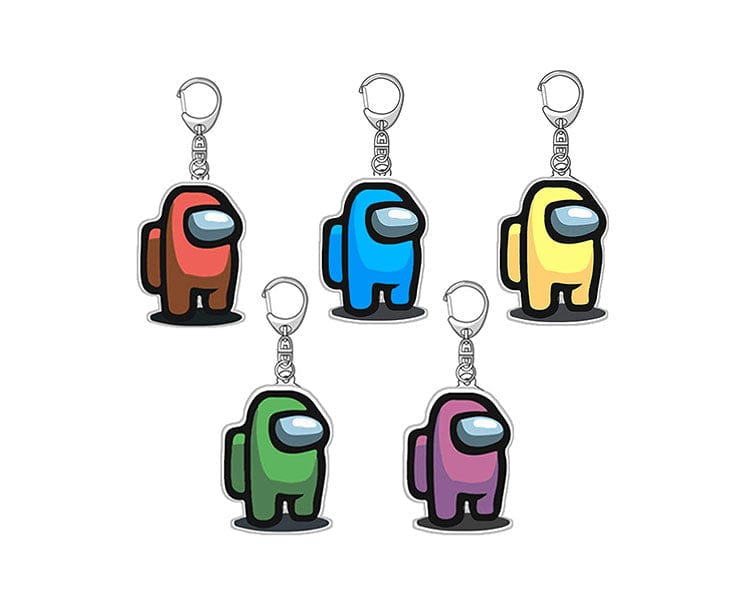 Among Us: Acrylic Keychain Set (5 pieces) Anime & Brands Sugoi Mart
