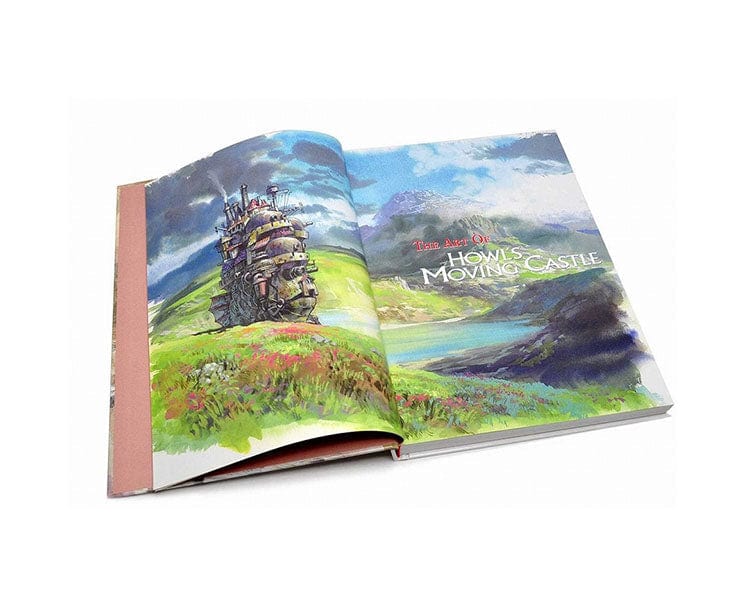 Studio Ghibli Art Book: Howls Moving Castle Anime & Brands Sugoi Mart