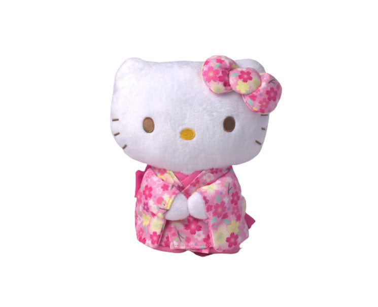 Sanrio  Hello Kitty Sakura Kimono Plush Anime & Brands Sugoi Mart