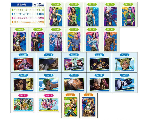 JoJo's Bizarre Adventure Stone Ocean: Vanilla Wafer Candy & Snacks Sugoi Mart
