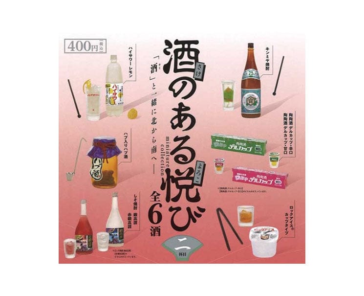 Miniature Sake w/ Accessories Vol.2 Gachapon Anime & Brands Sugoi Mart