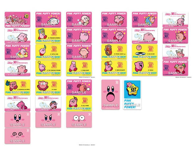 kirby30thanniversarrystickerandgum