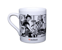 One Piece Mug: "W" Wano Country Anime & Brands Sugoi Mart   