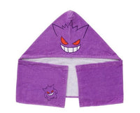 Pokemon Gengar Towel Hood Home Sugoi Mart