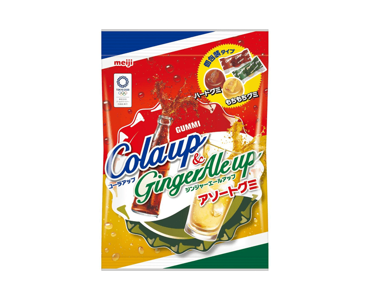 Colaup & Ginger Ale Up Assorted Gummy Candy and Snacks Japan Crate Store