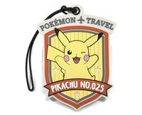 Pokemon Travel Luggage Tag: Pikachu Badge Home Sugoi Mart